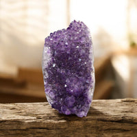 Amethyst Geode Cut Base Freeform Specimen