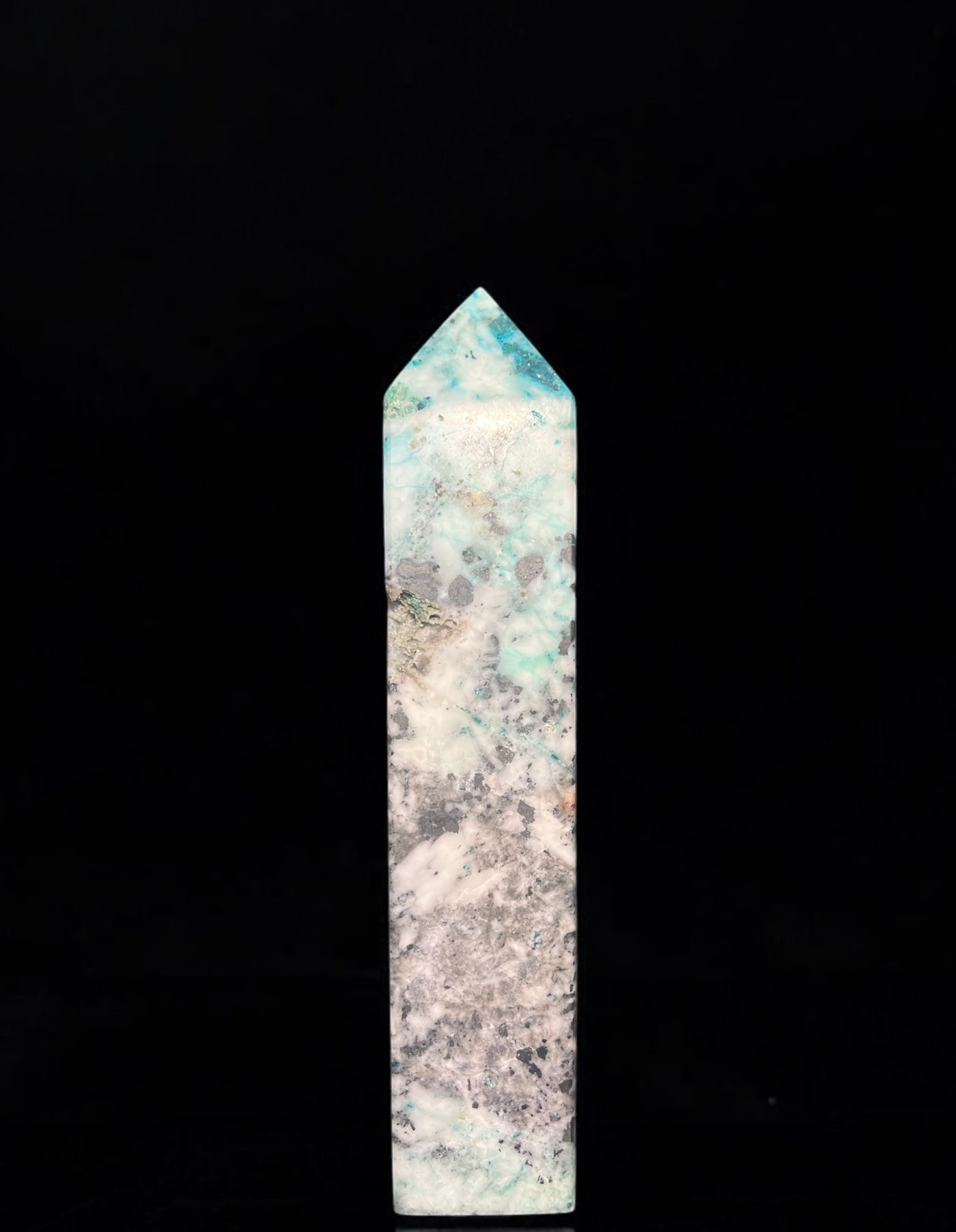 Phoenix Stone Jasper Crystal Tower
