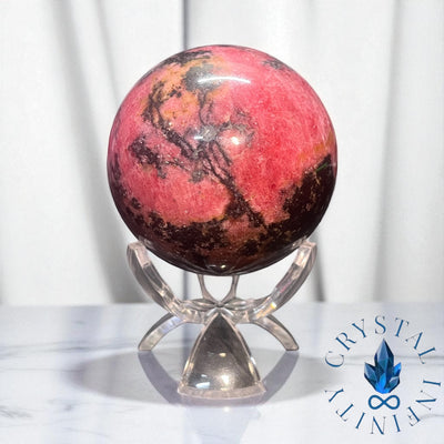 Rhodonite Sphere