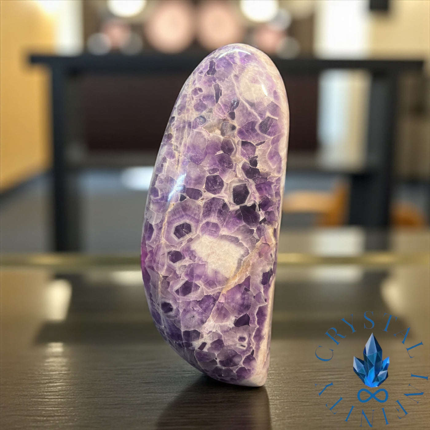 Chevron Amethyst Freeform from Argentina