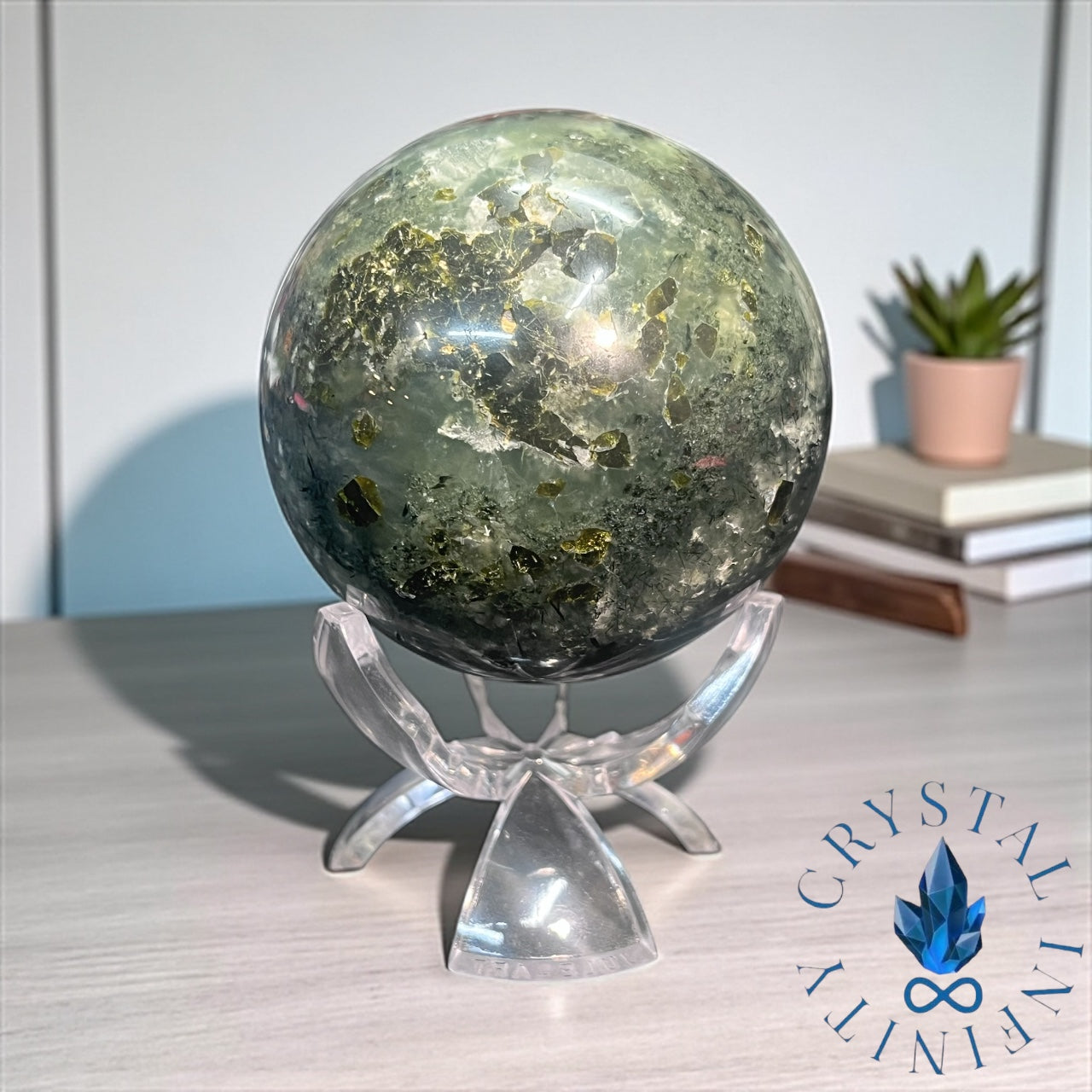 Prehnite Sphere