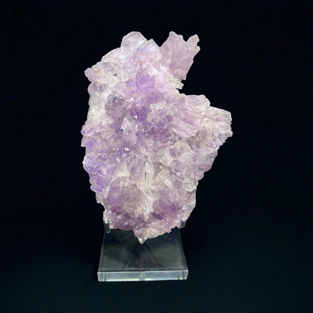 Amethyst Flower Specimen with stand