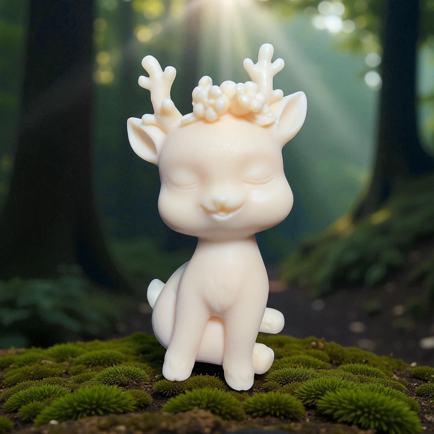 Tagua Nut Deer Carving