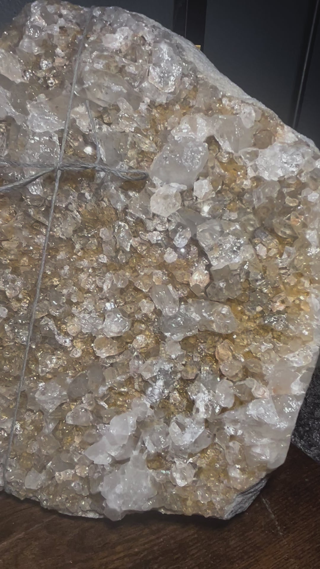 Clear Quartz Specimen Self Mined Statement Piece