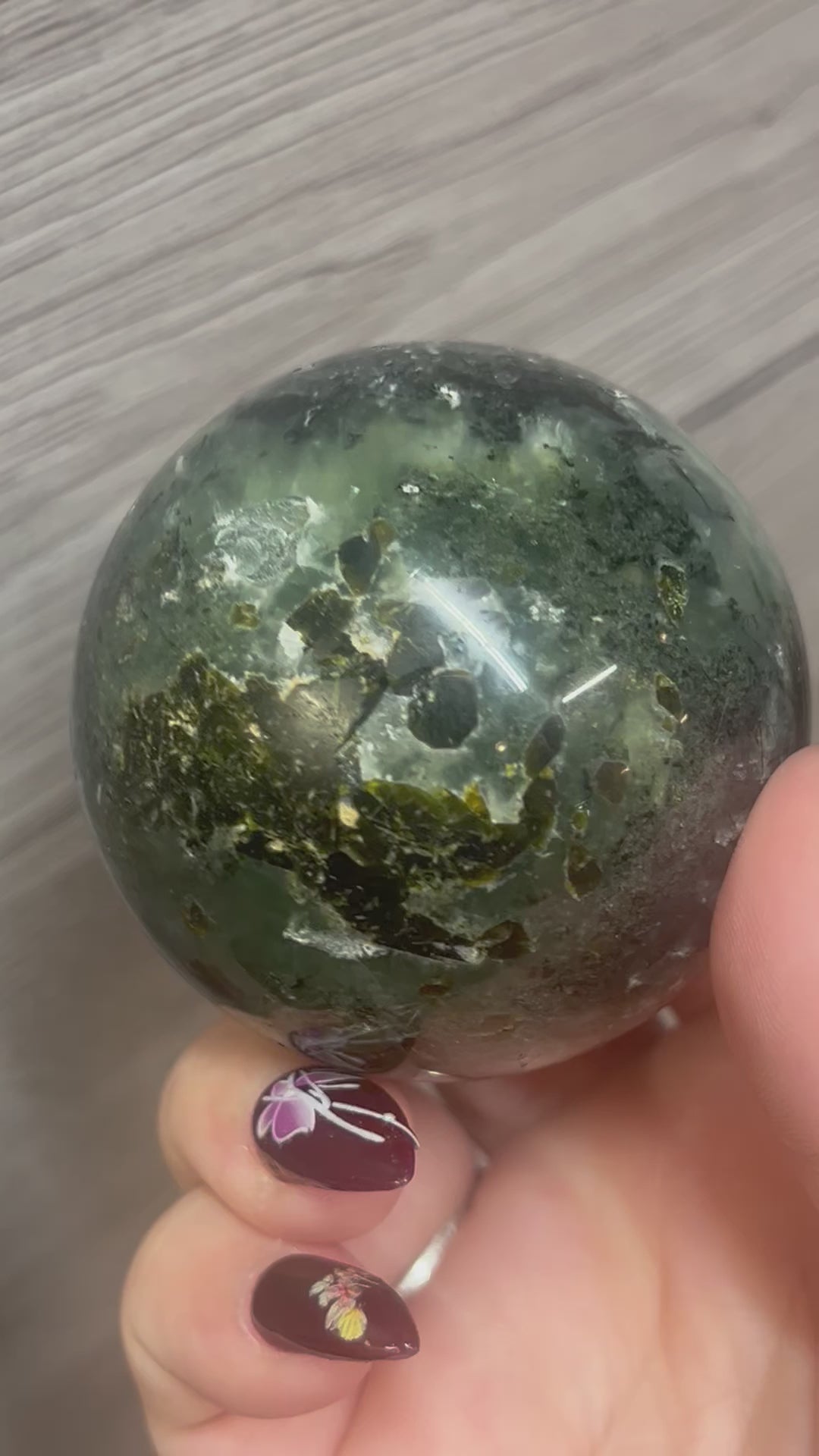 Prehnite Sphere