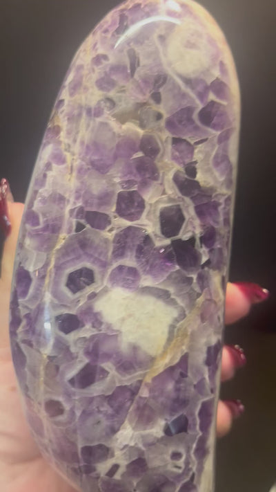 Chevron Amethyst Freeform from Argentina